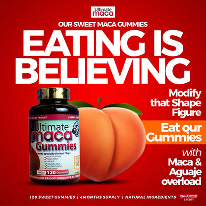 Orignal Ultimate Maca Gummies made in Africa 100% Orignal Big Naysh in few days
