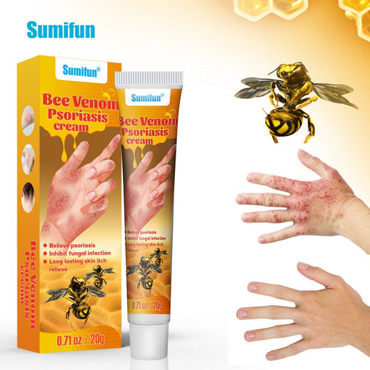 Summifun - Bee Venom Psoriasis Cream-0Summifun - Bee Venom Psoriasis Cream-1Summifun - Bee Venom Psoriasis Cream-2Summifun - Bee Venom Psoriasis Cream-3Summifun - Bee Venom Psoriasis Cream-4 +1 Summifun - Bee Venom Psoriasis Cream
